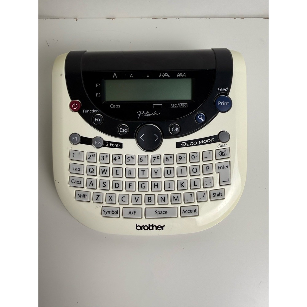 Brother P-Touch Model PT-1290 Electronic Home Office Label Maker Machine Tested
